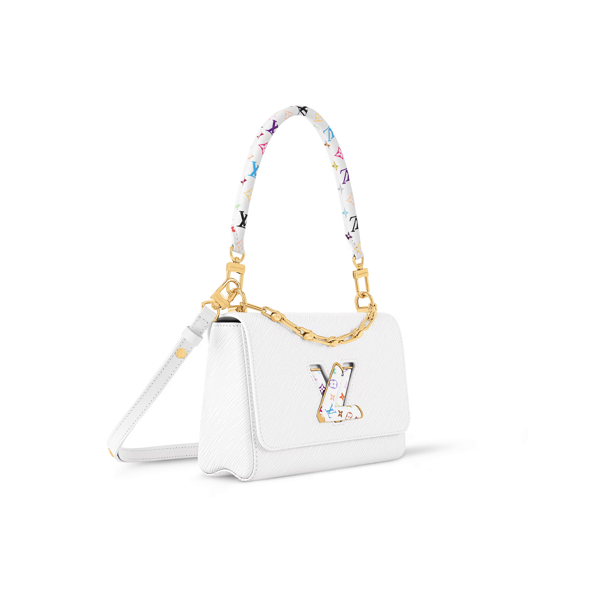 LOUIS VUITTON MURAKAMI LV X TM TWIST MM SLIM BAG M13678 (23*16*8cm)